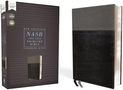 NASB, Classic Reference Bible, Leathersoft, Black, Red Letter
